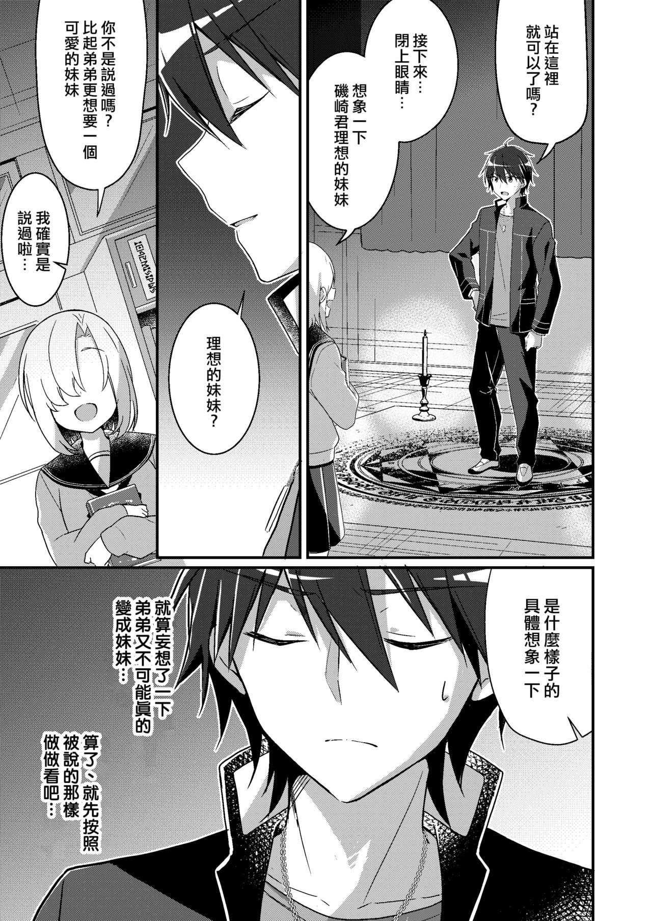 [日本漫画] [TSF no F (NOMU)] Imouto Role Change (TSF no F no Hon 2021-1) [Chinese]  单本,不伦,单女,姐姐,丝袜#[35P]-4