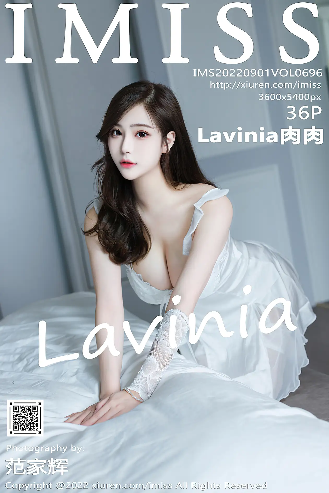 [爱蜜社] 2022.09.01 VOL.696 Lavinia肉肉#[37P]-1