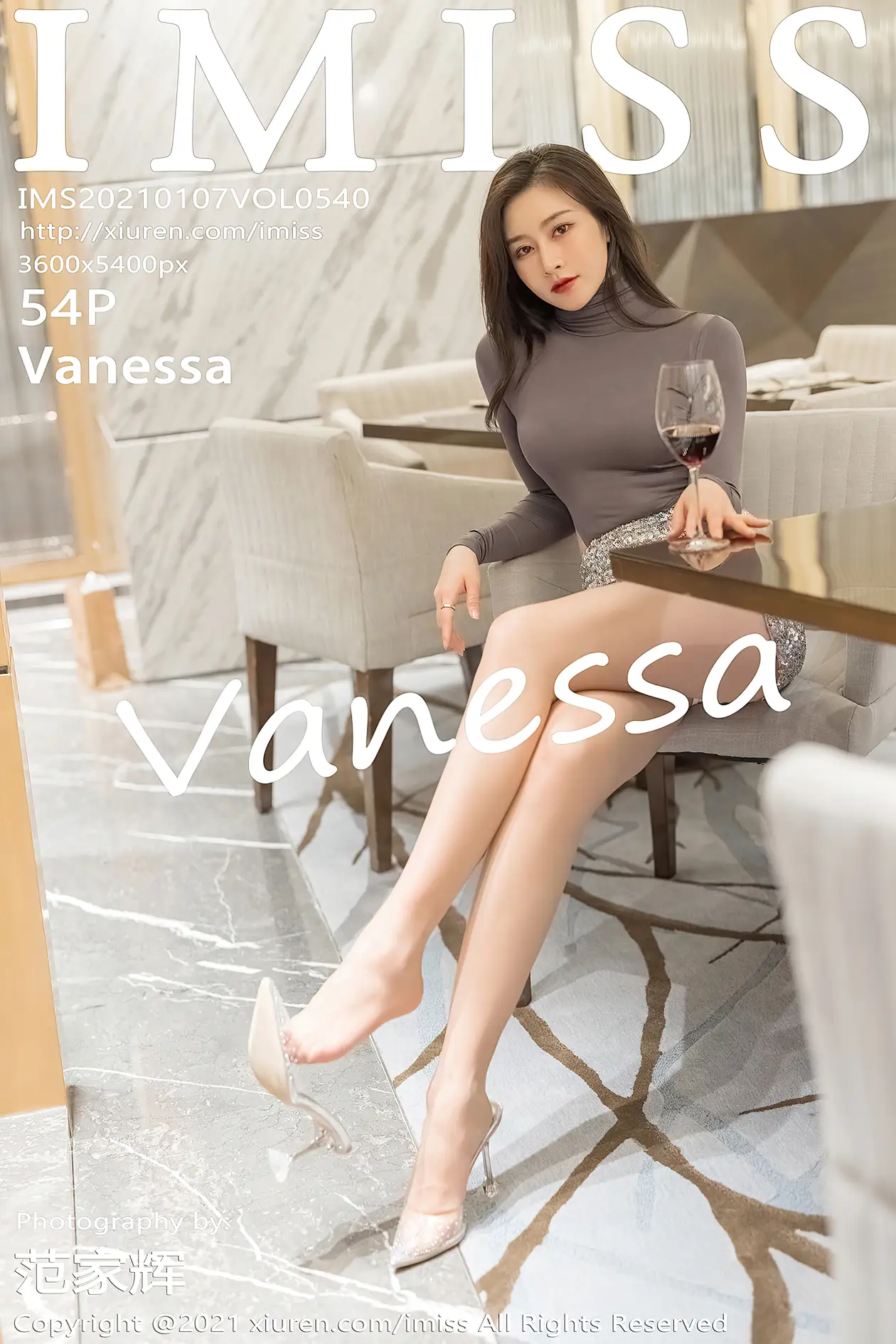 [爱蜜社] 2021.01.07 VOL.540 Vanessa#[55P]-1