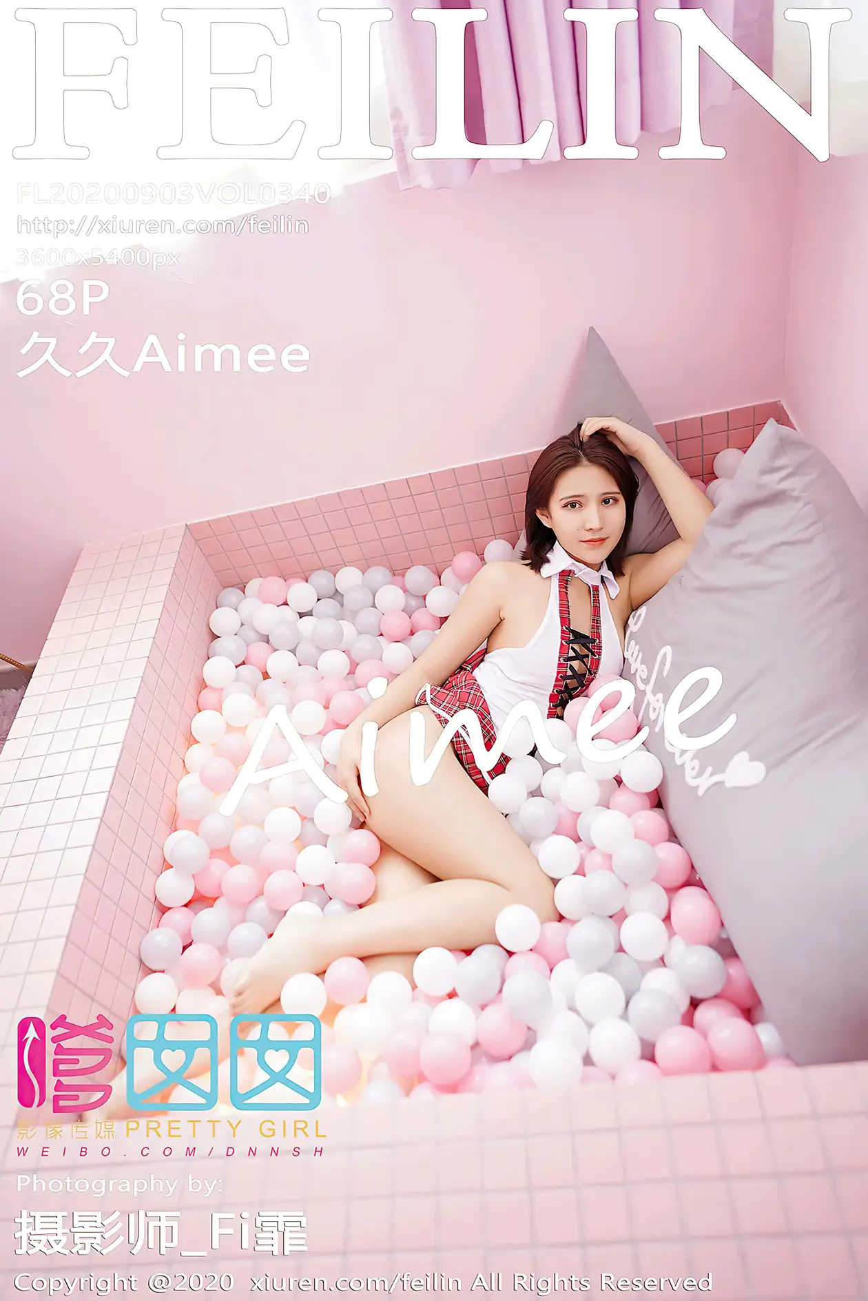 [嗲囡囡] 2020.09.03 VOL.340 久久Aimee#[69P]-1