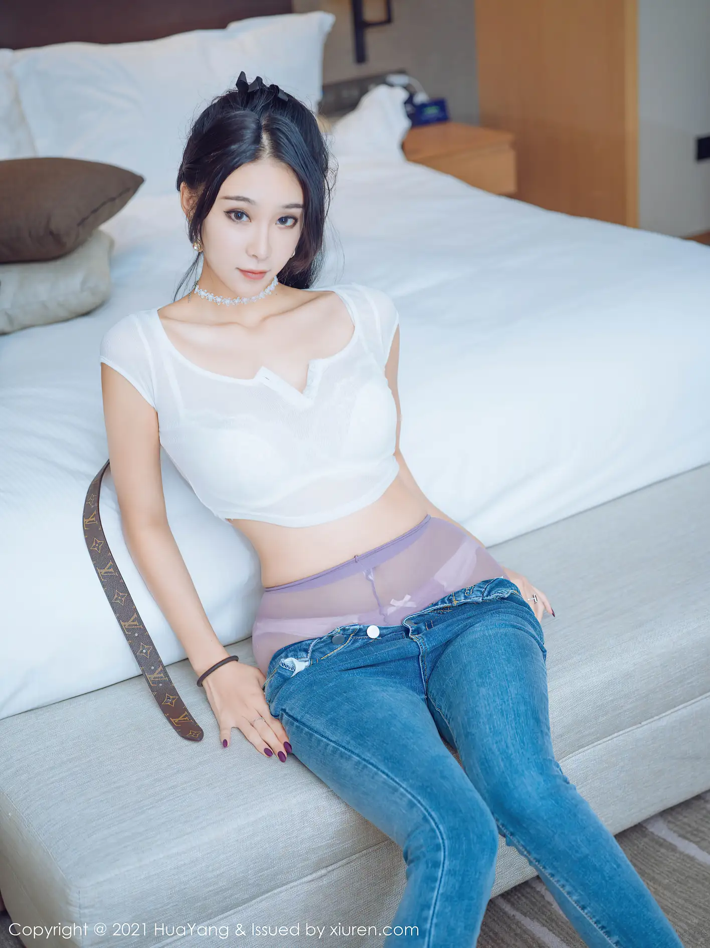 [花漾] 2021.05.20 VOL.0405 蓝夏Akasha#[57P]-7