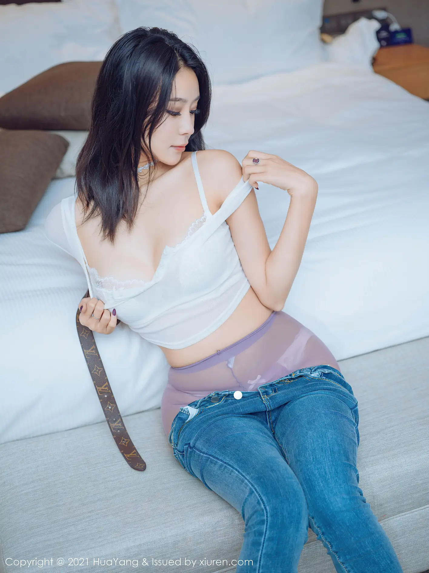 [花漾] 2021.05.20 VOL.0405 蓝夏Akasha#[57P]-9