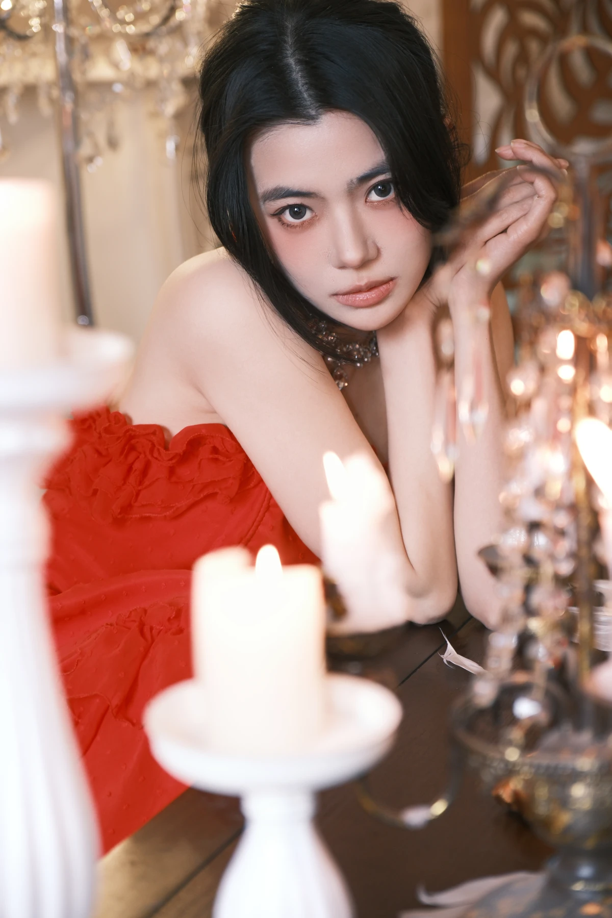[艺图语] 2023.02.01 Vol.2941 红色 Elikaka#[28P]-8