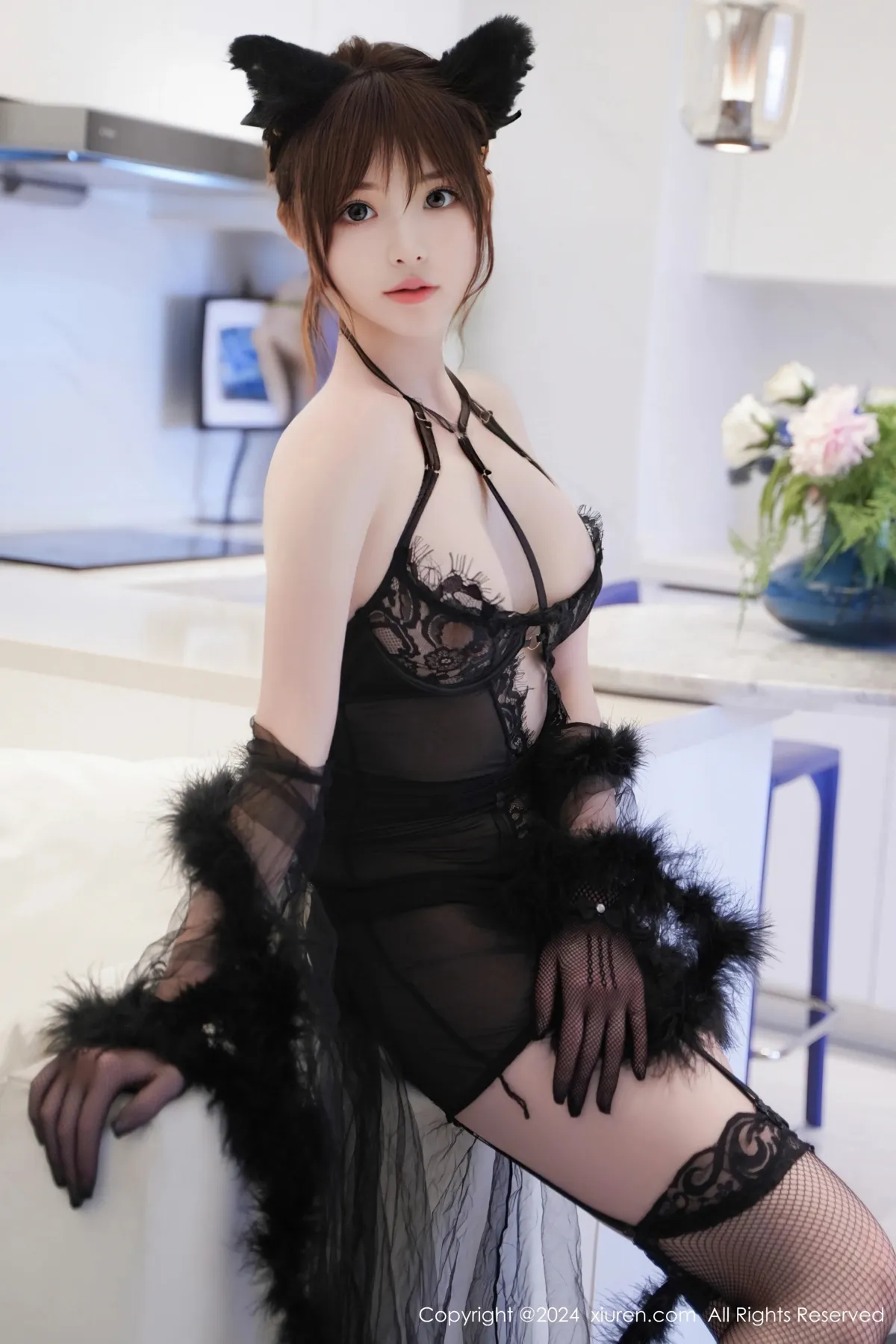 [秀人网] 2024.03.27 No.8297 梦灵儿Mini#[70P]-5