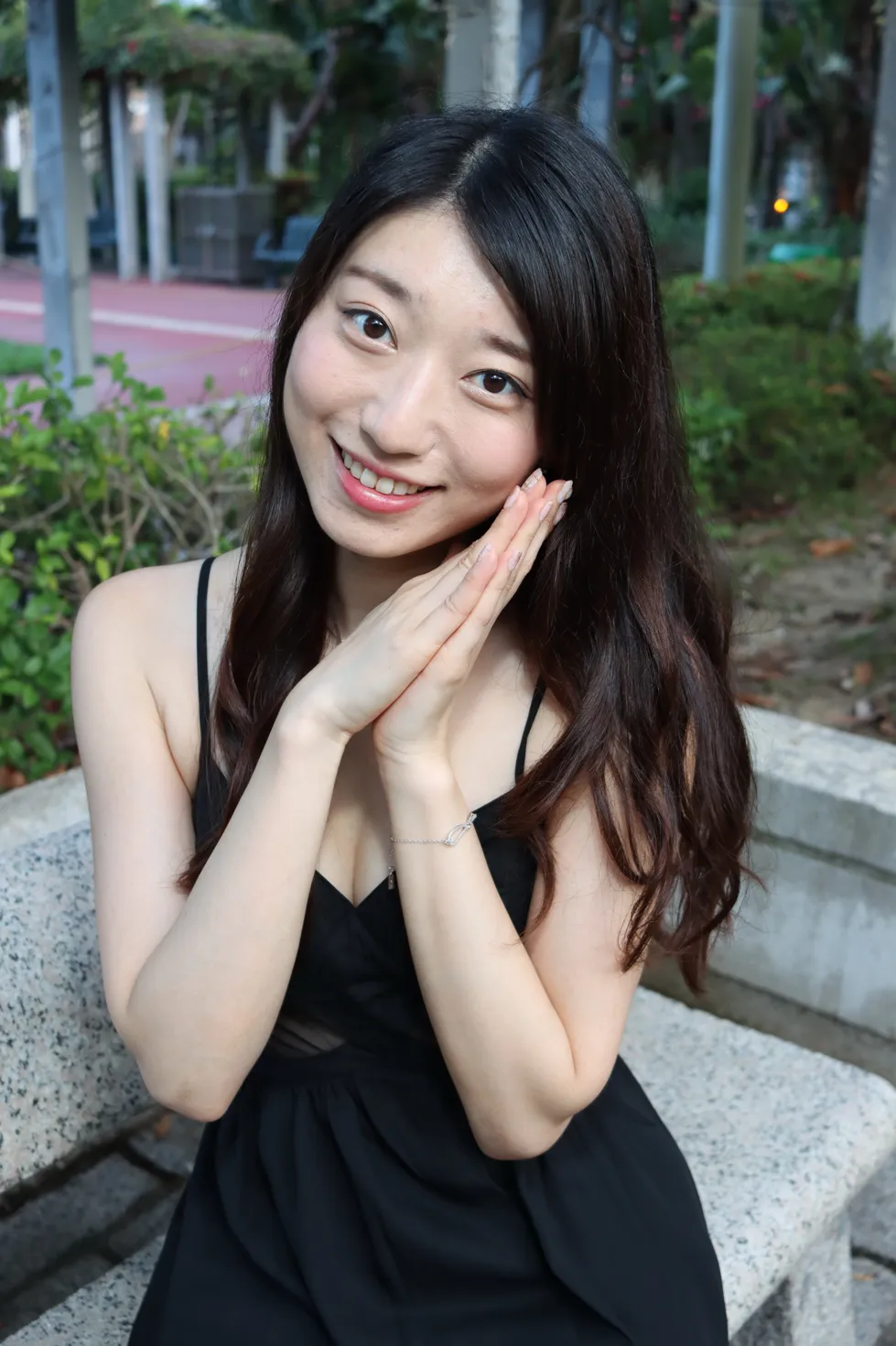 [爱美足] NO.106 吴小葵 公园黑色长裙 街拍#[61P]-4