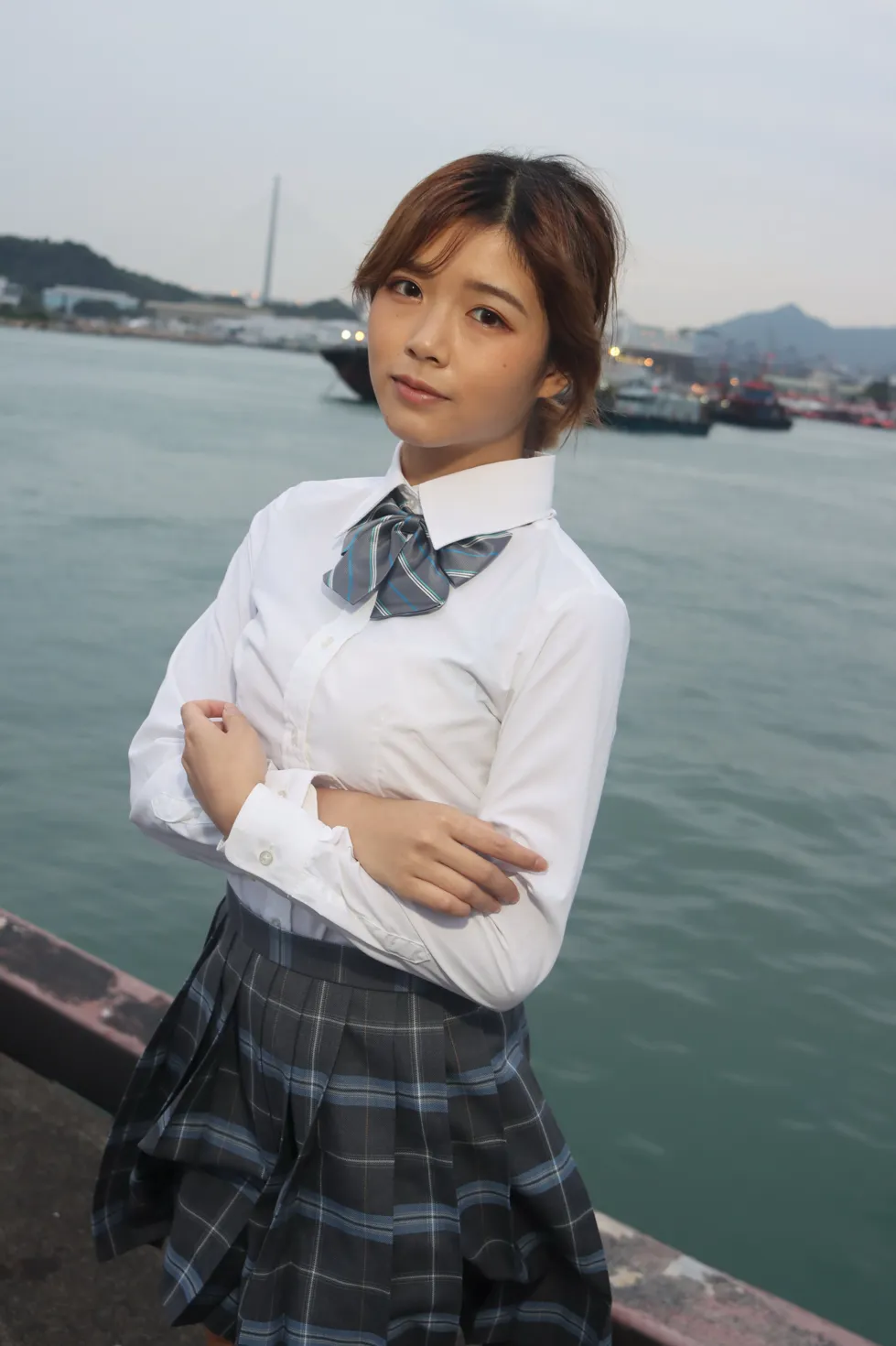 [爱美足] NO.144 Kandi 学生制服美腿 街拍#[105P]-10