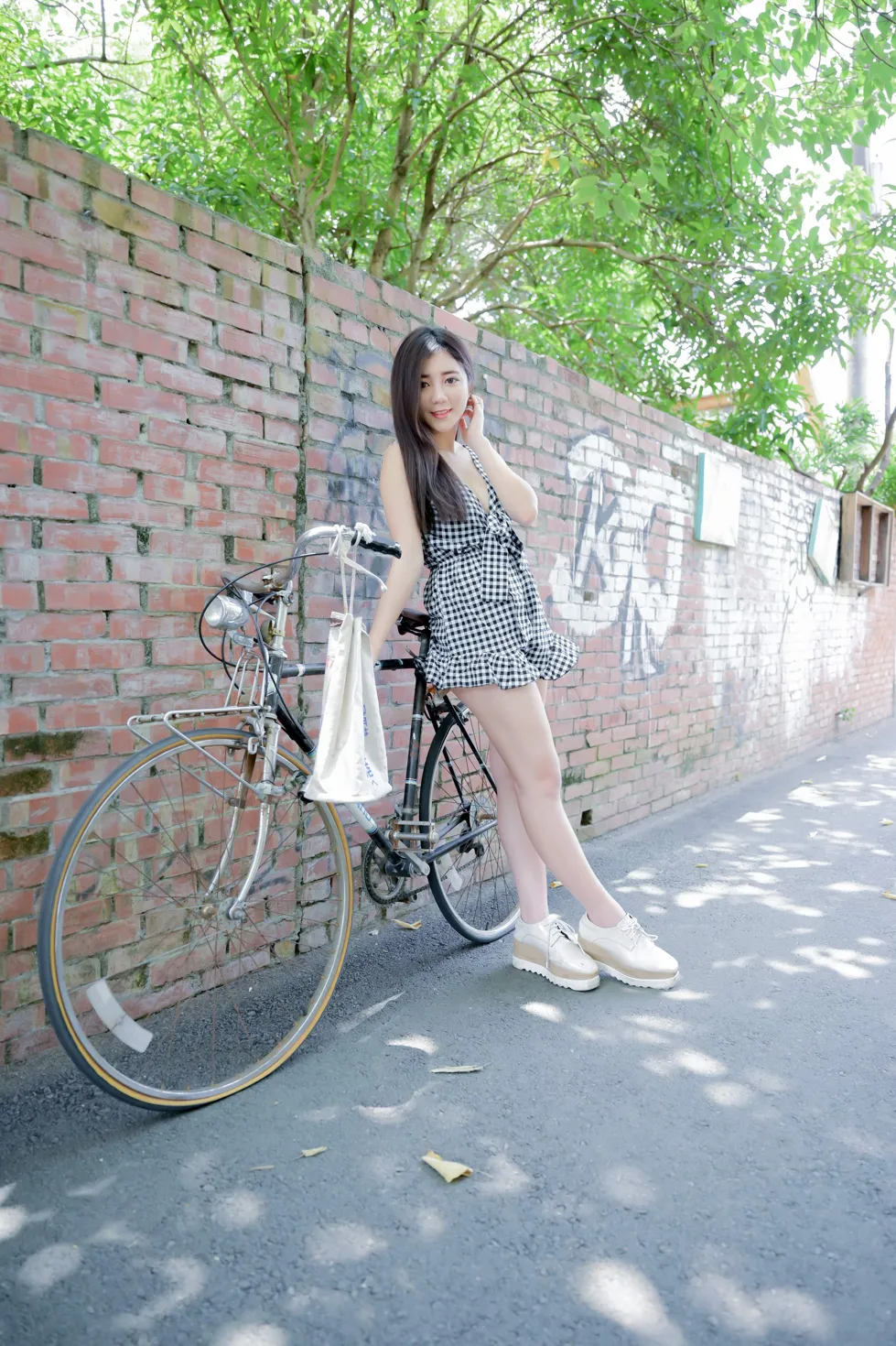 [爱美足] NO.214 乐乐 休闲布鞋美腿 街拍#[95P]-7
