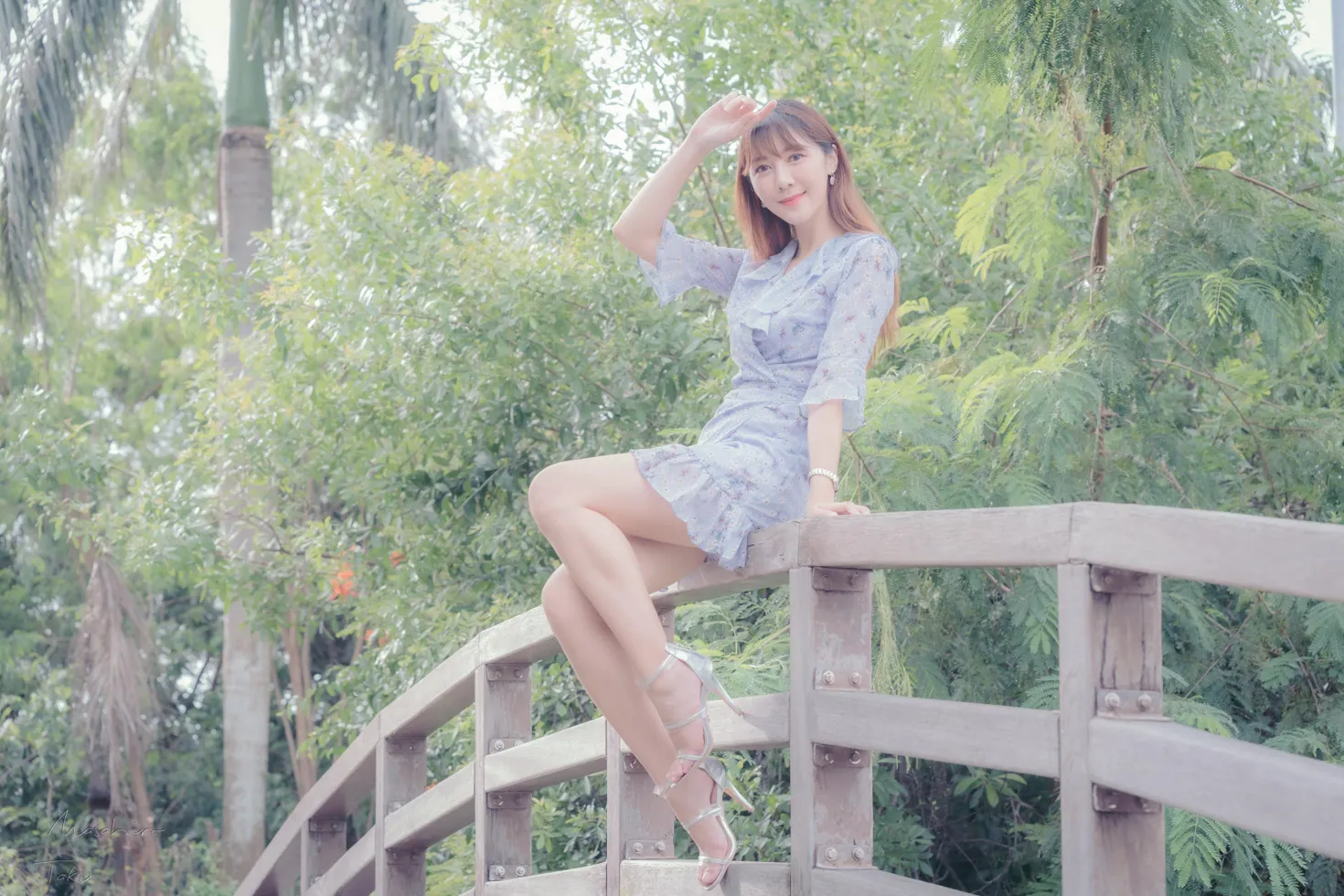 [爱美足] NO.197 彭璇 连衣短裙涼高美腿 街拍#[58P]-3