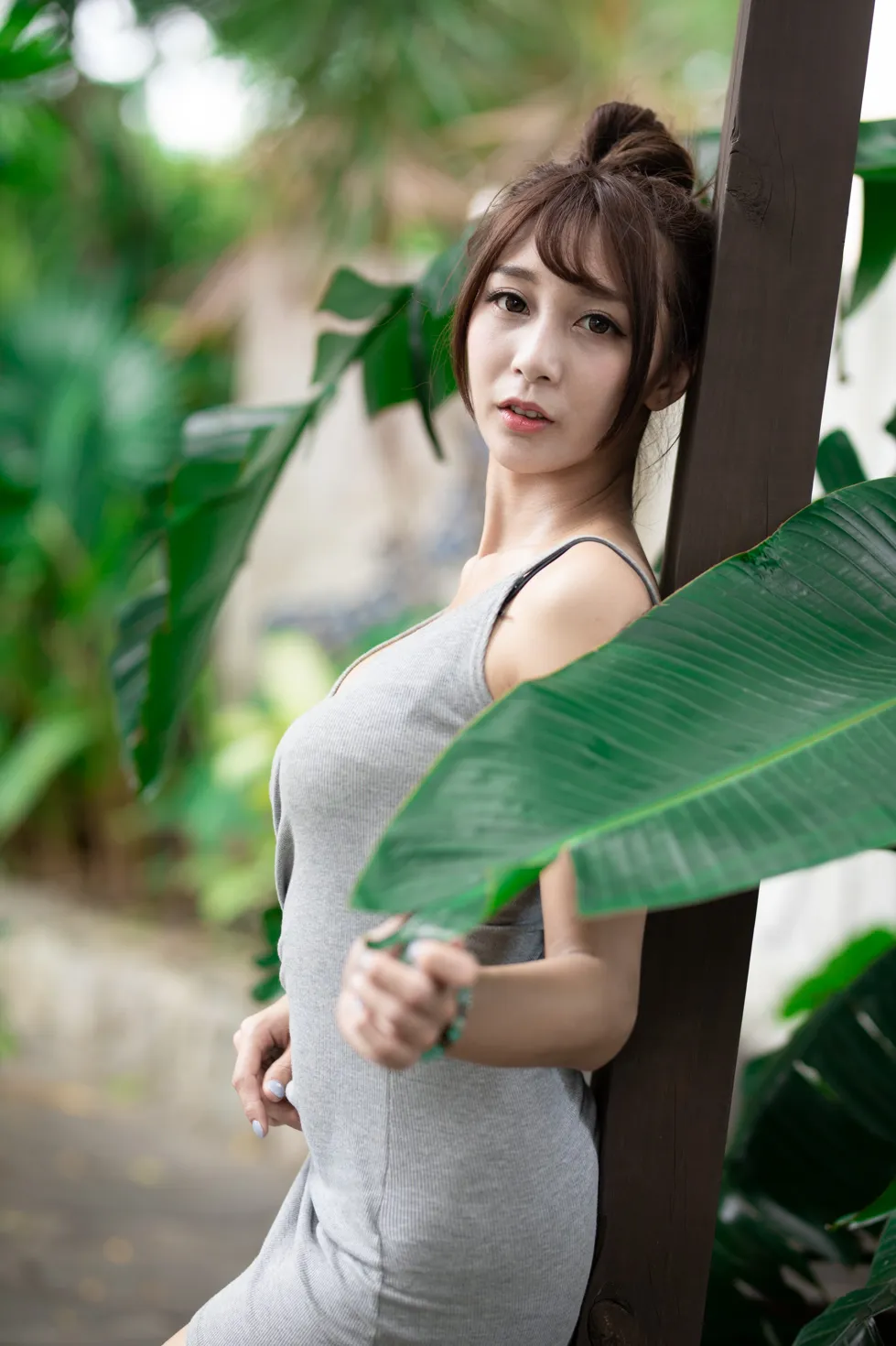 [爱美足] NO.179 陈奕洁 连衣短裙高跟美腿 街拍#[35P]-7