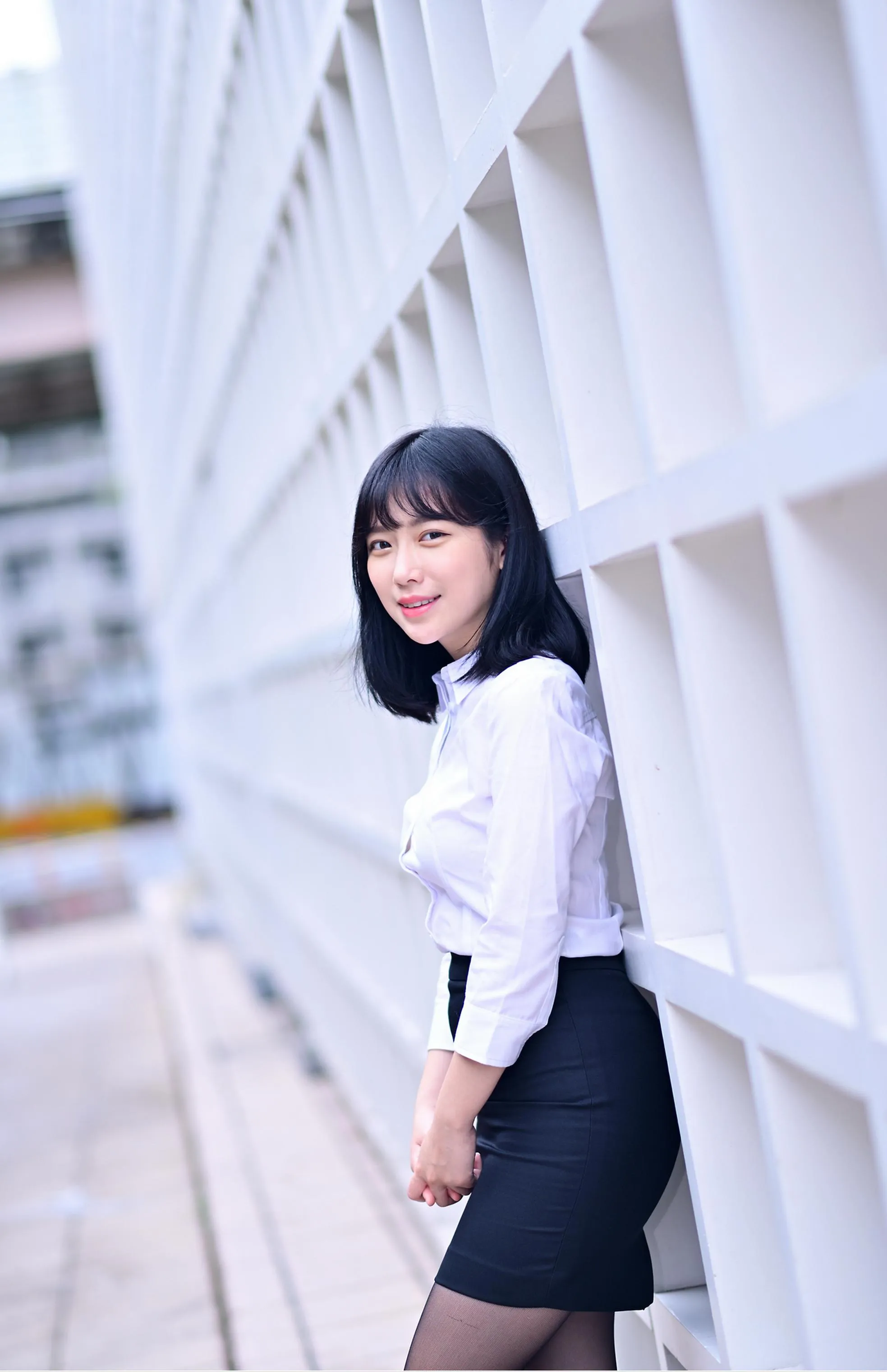 [爱美足] NO.147 塔塔酱 OL黑丝美腿 街拍#[53P]-10