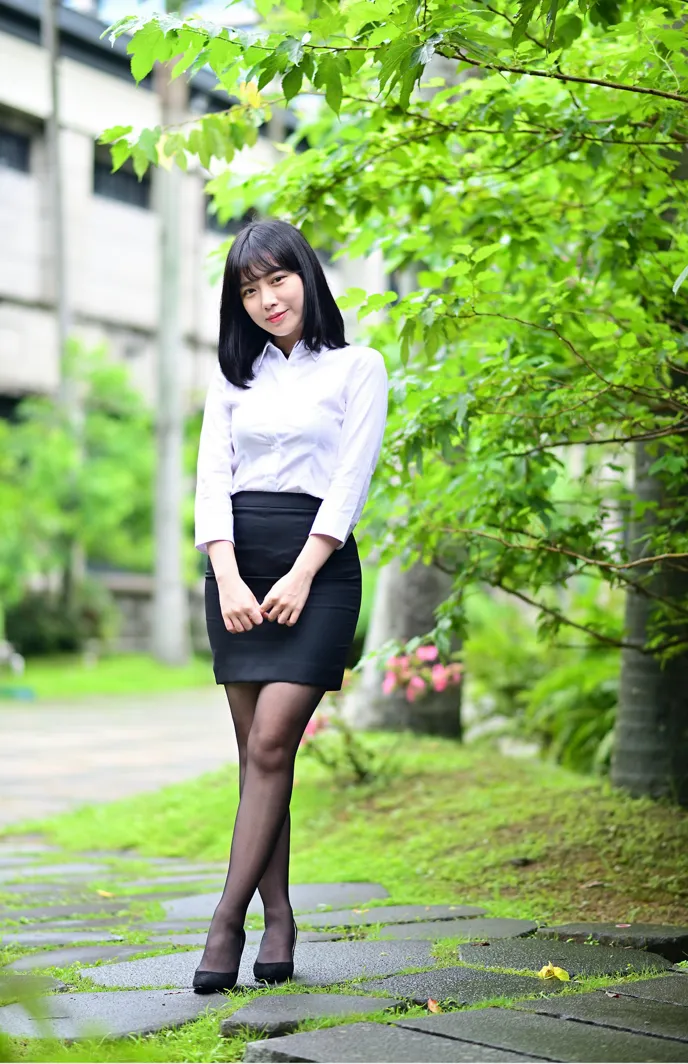 [爱美足] NO.147 塔塔酱 OL黑丝美腿 街拍#[53P]-2