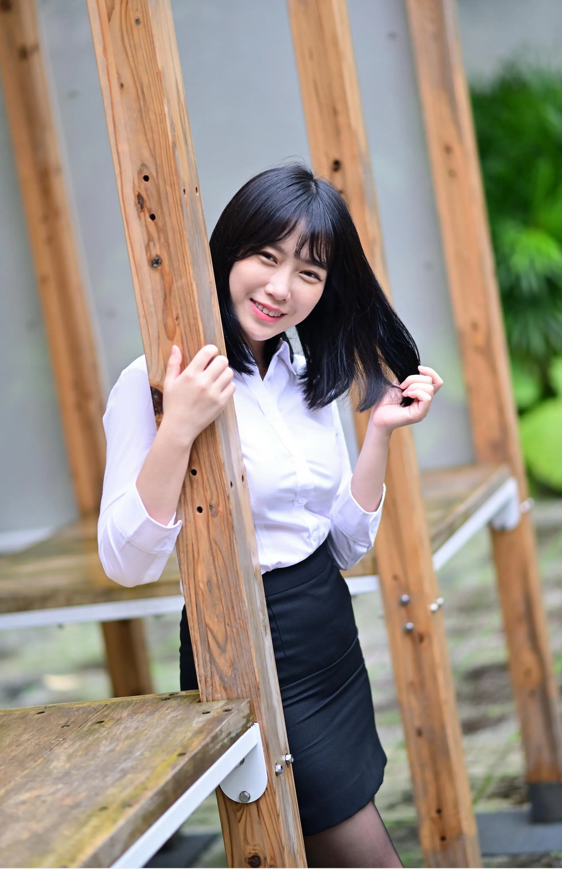[爱美足] NO.147 塔塔酱 OL黑丝美腿 街拍#[53P]-7
