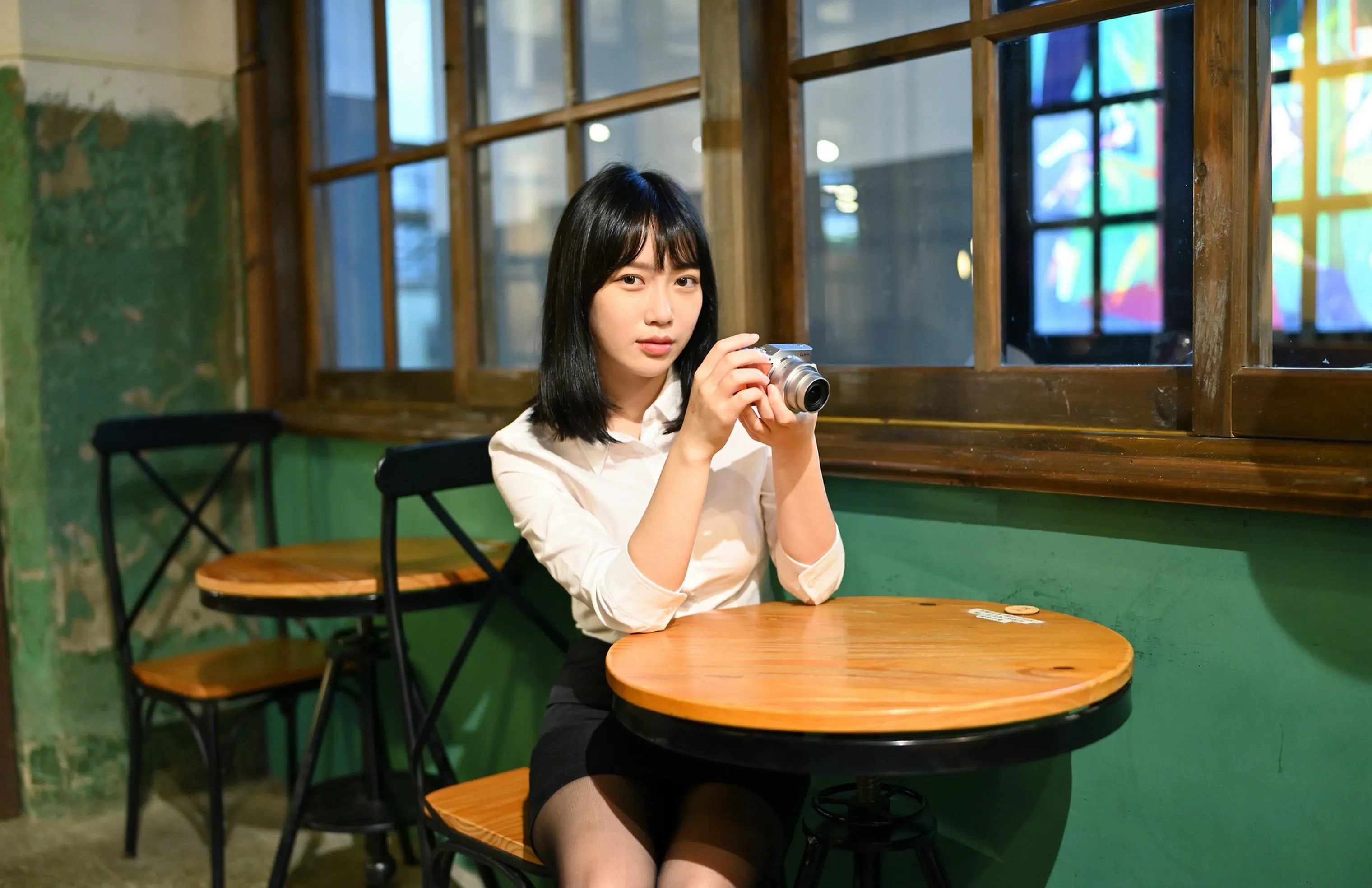 [爱美足] NO.147 塔塔酱 OL黑丝美腿 街拍#[53P]-9