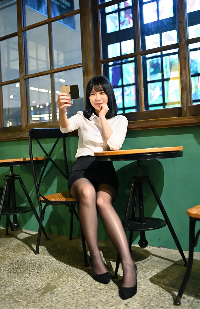 [爱美足] NO.147 塔塔酱 OL黑丝美腿 街拍#[53P]-10