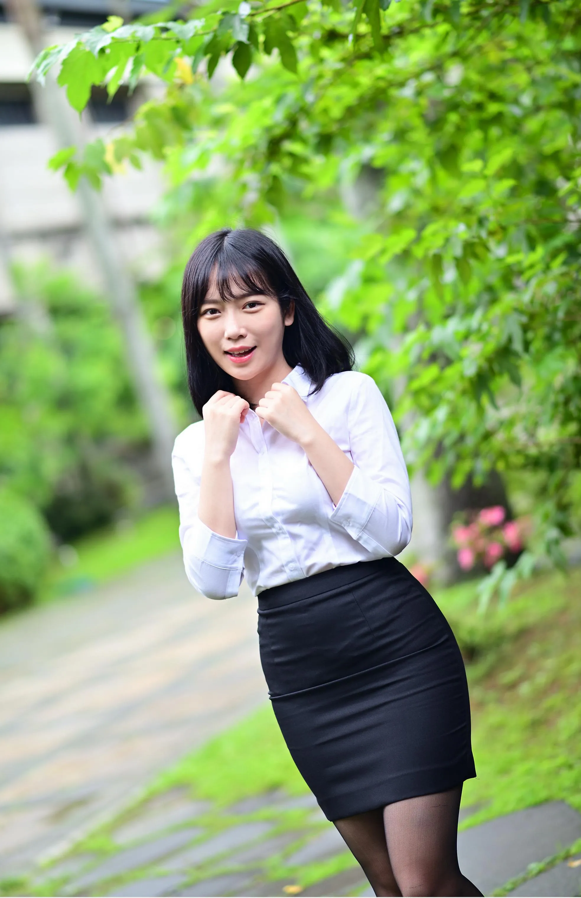 [爱美足] NO.147 塔塔酱 OL黑丝美腿 街拍#[53P]-6
