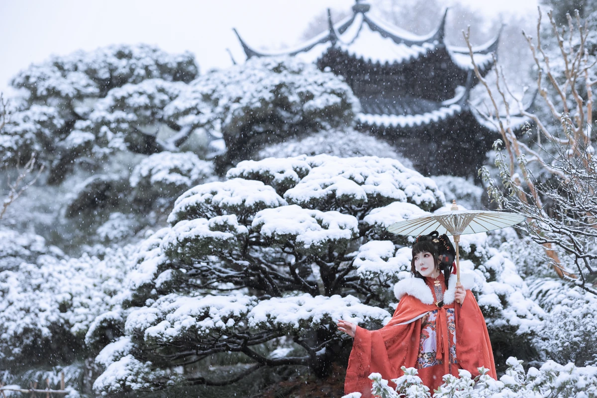 [艺图语] 2023.01.31 Vol.2934 临安初雪 璐璐haley#[37P]-8