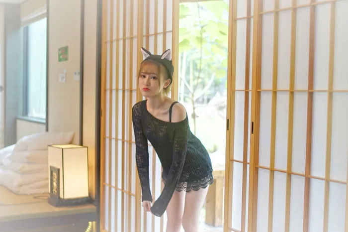 [爱美足] NO.223 涵涵 和室小短裤 街拍#[50P]-10