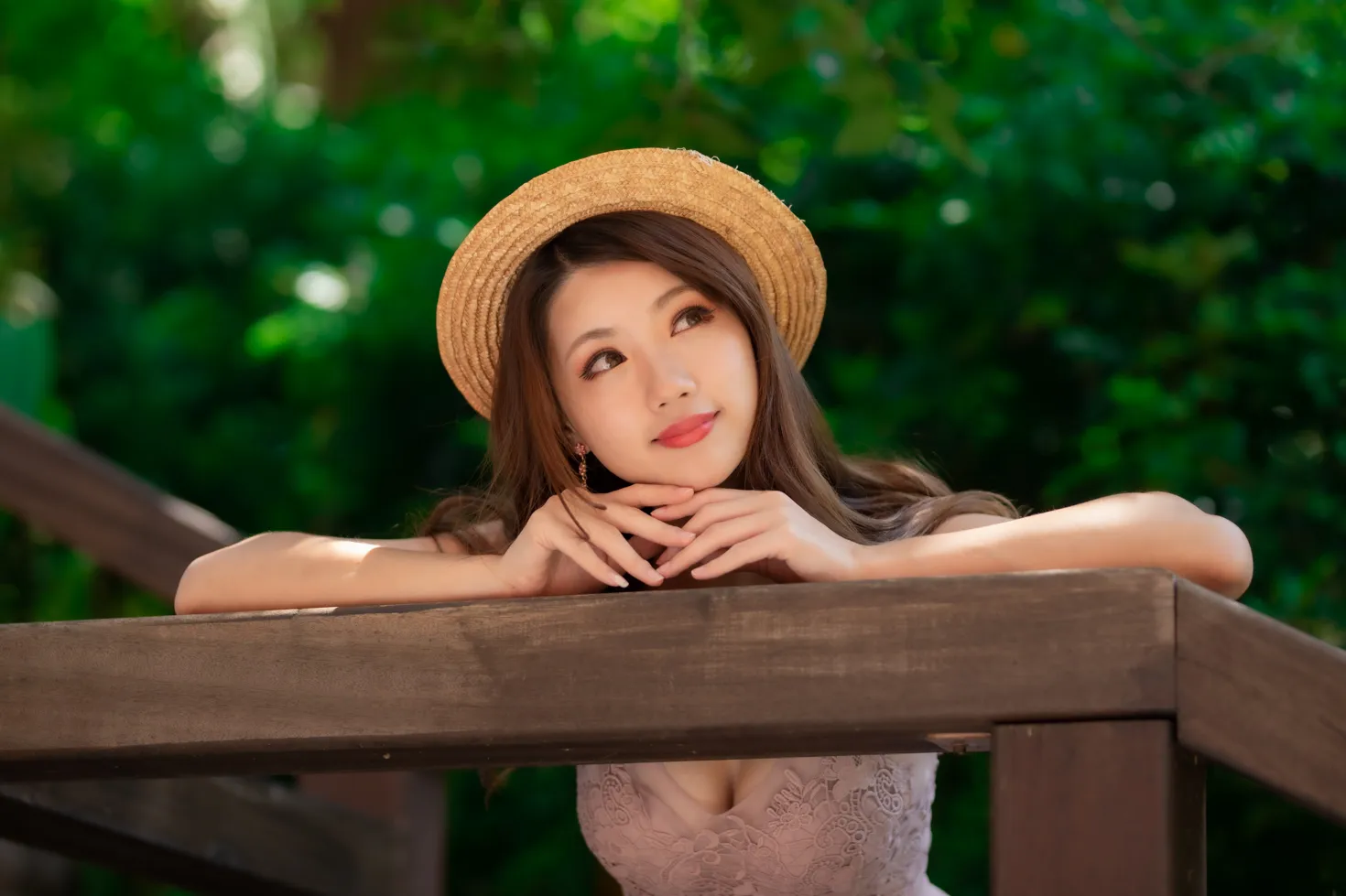[爱美足] NO.195 张伦甄 吊带连衣裙丝袜凉高美腿 街拍#[24P]-4