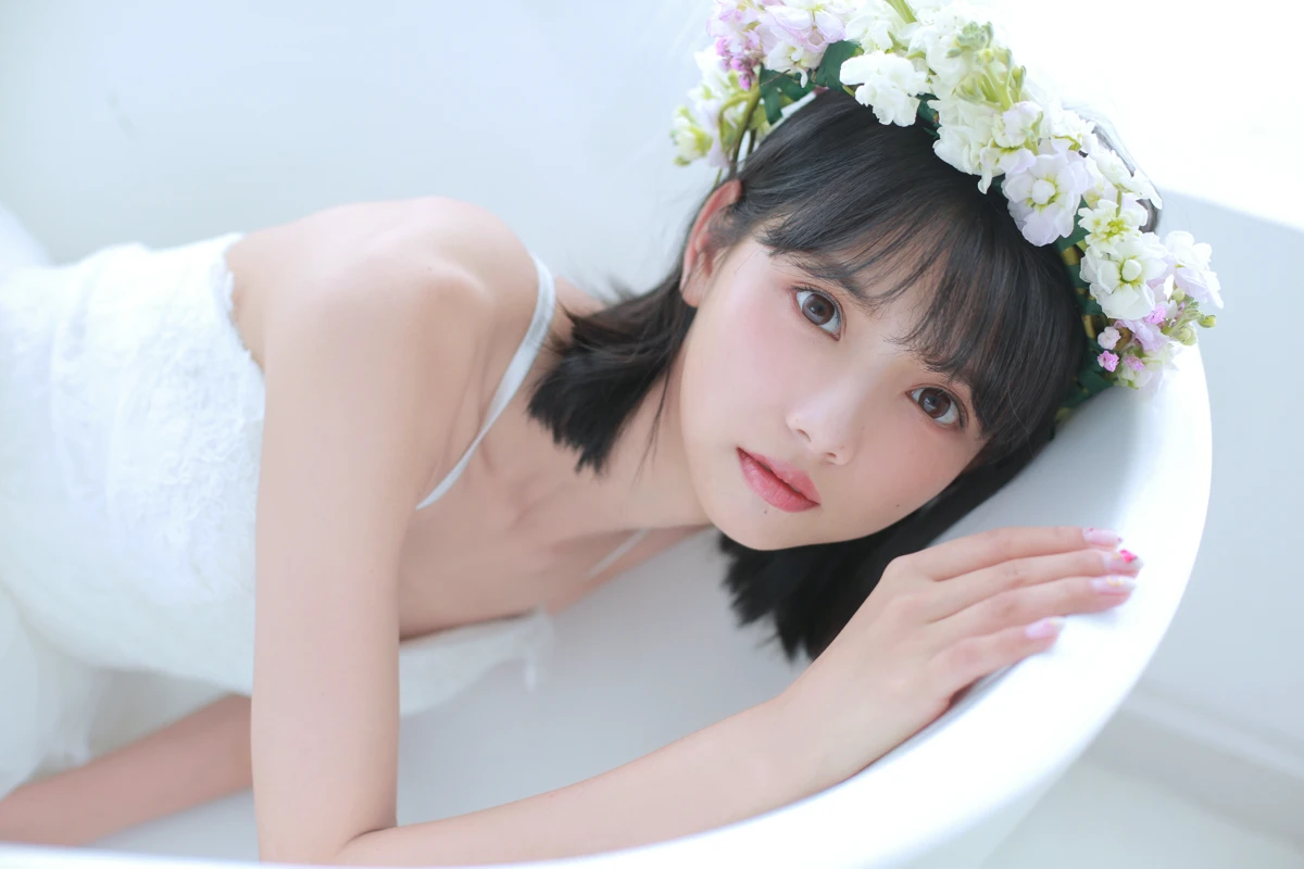 [艺图语] 2023.01.10 Vol.2880 – 花的嫁纱 猫梓子#[22P]-8