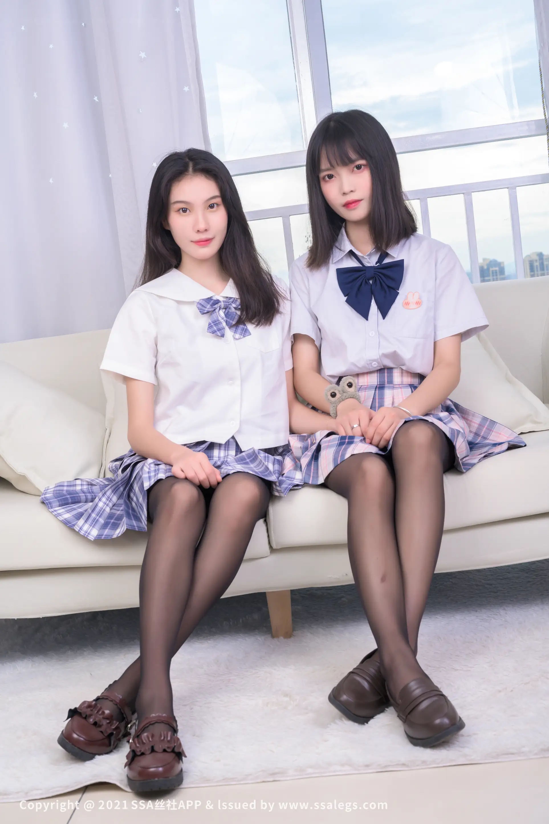 [爱美足] NO.636 模特素素&丹丹的黑丝(上) 丝社#[73P]-6