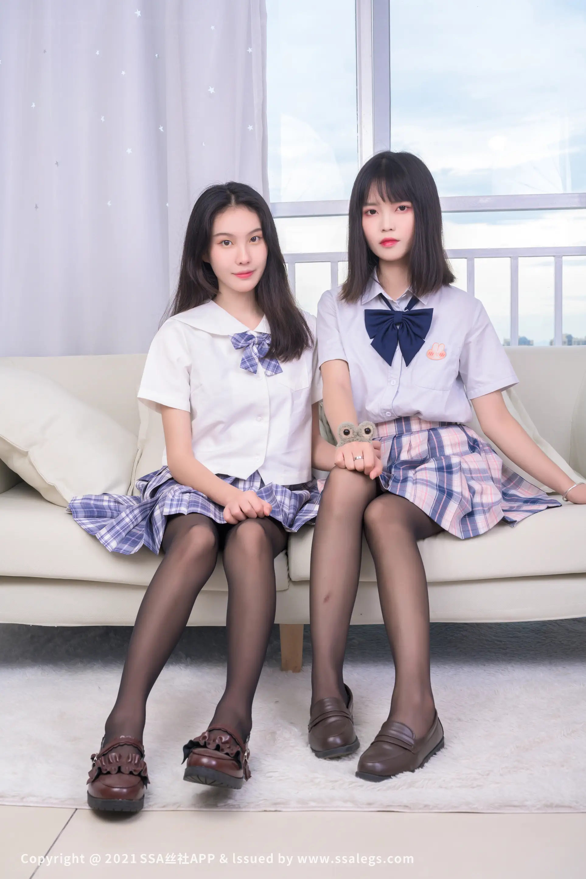 [爱美足] NO.636 模特素素&丹丹的黑丝(上) 丝社#[73P]-7