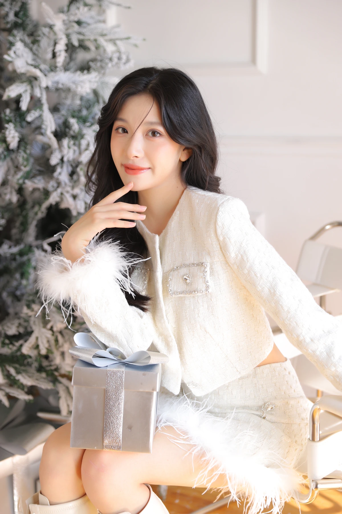 [艺图语] 2022.12.16 Vol.2693 – 山茶花 依欣Doris#[36P]-7