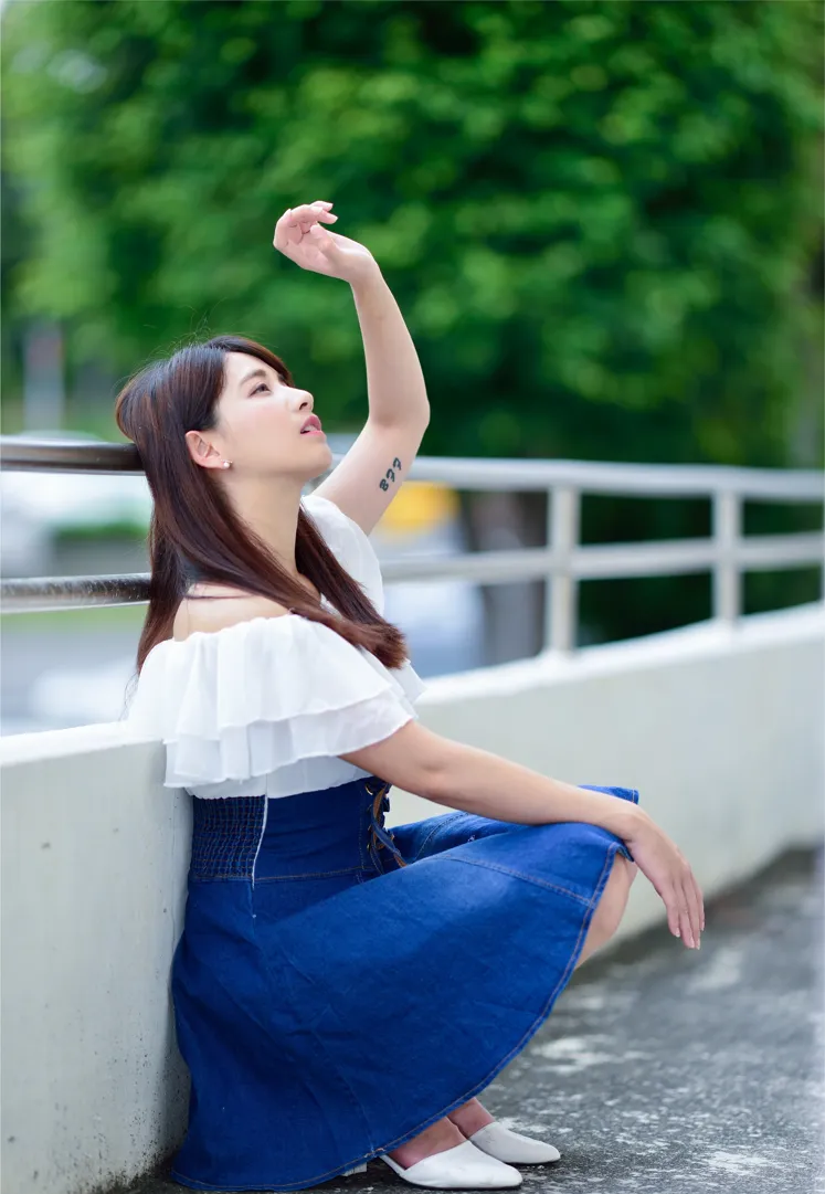 [爱美足] NO.168 姍姍 牛仔短裙涼高美腿 街拍#[35P]-6