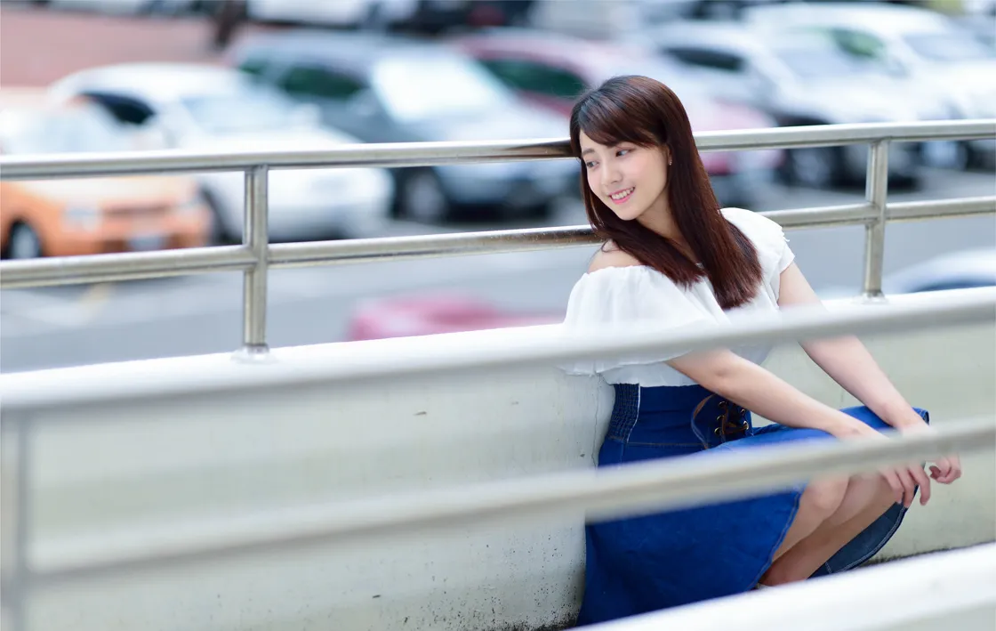 [爱美足] NO.168 姍姍 牛仔短裙涼高美腿 街拍#[35P]-9