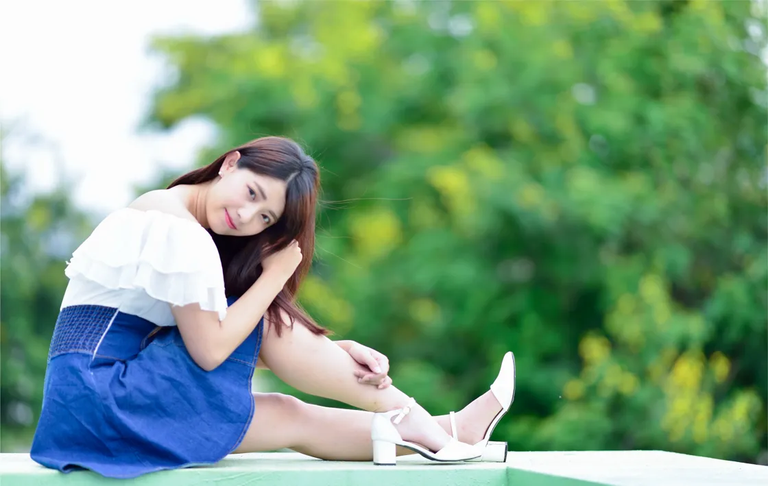 [爱美足] NO.168 姍姍 牛仔短裙涼高美腿 街拍#[35P]-4