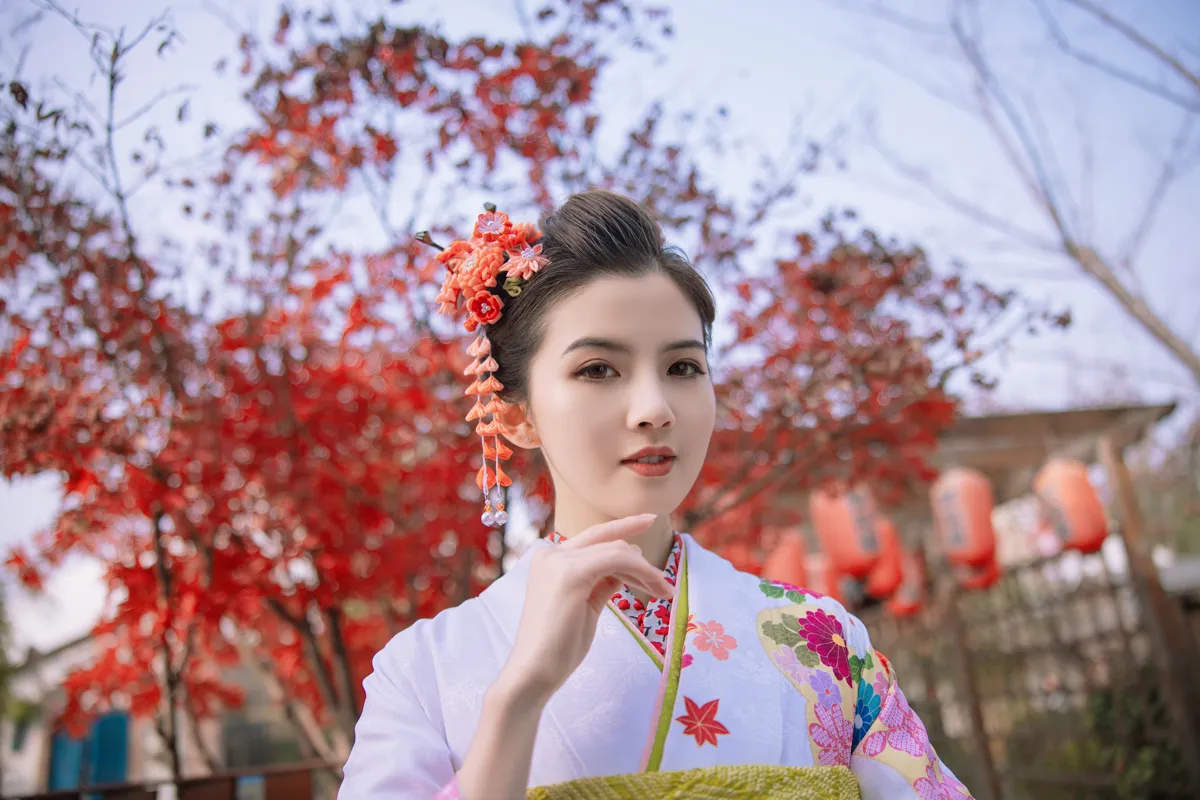 [艺图语] 2022.12.12 Vol.2661 – 和服少女 Dtifa丁小妮#[39P]-1