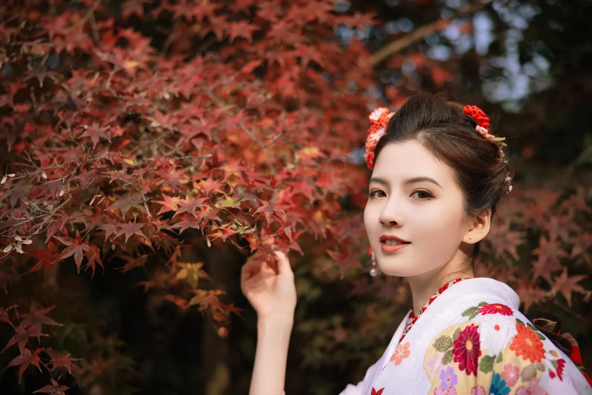 [艺图语] 2022.12.12 Vol.2661 – 和服少女 Dtifa丁小妮#[39P]-9