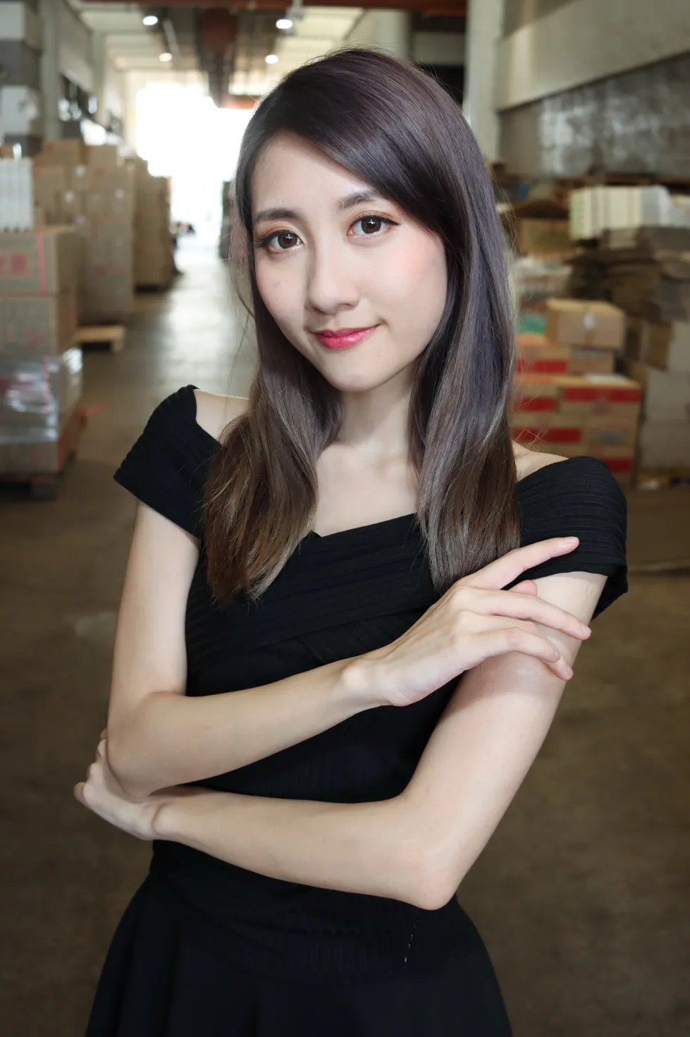 [爱美足] NO.140 Elaine Chung 连衣裙丝袜凉高美腿 街拍#[73P]-6