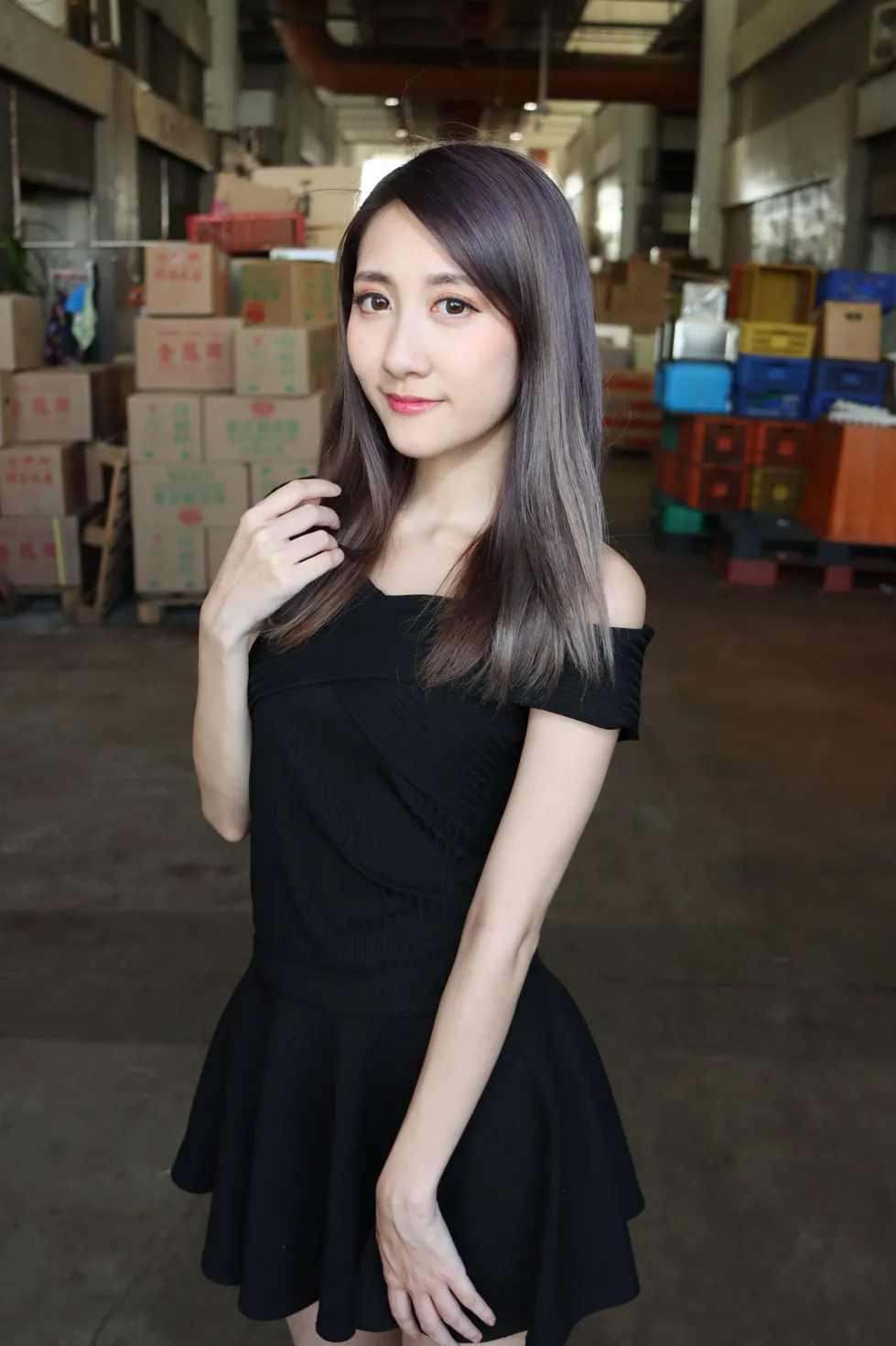 [爱美足] NO.140 Elaine Chung 连衣裙丝袜凉高美腿 街拍#[73P]-3
