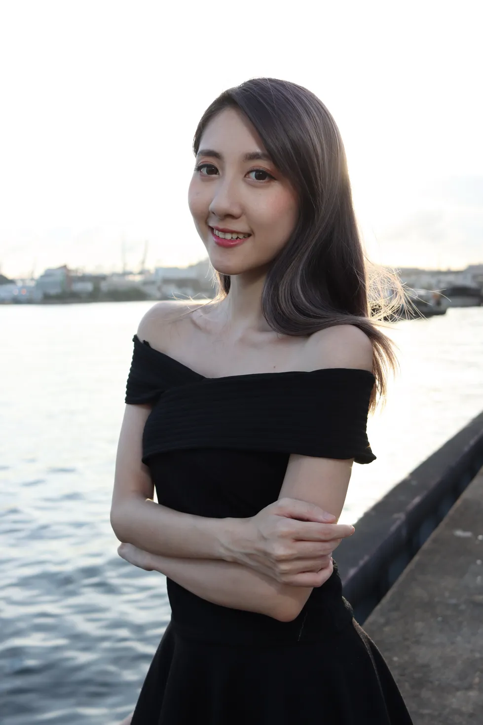 [爱美足] NO.140 Elaine Chung 连衣裙丝袜凉高美腿 街拍#[73P]-3