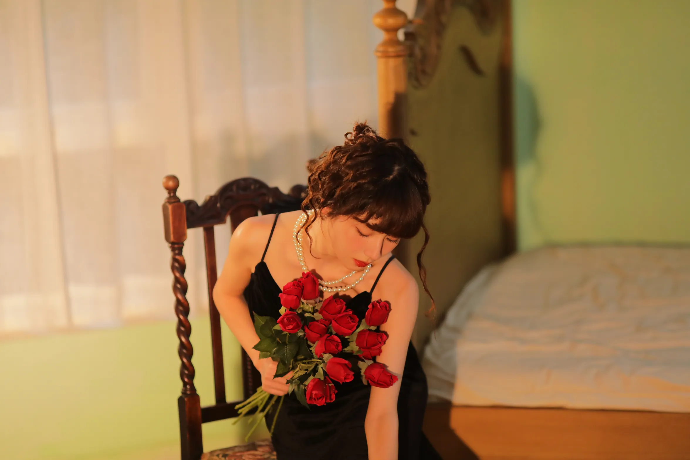 [艺图语] 2022.12.04 Vol.2594 – 黑色神秘 顾林x#[33P]-2