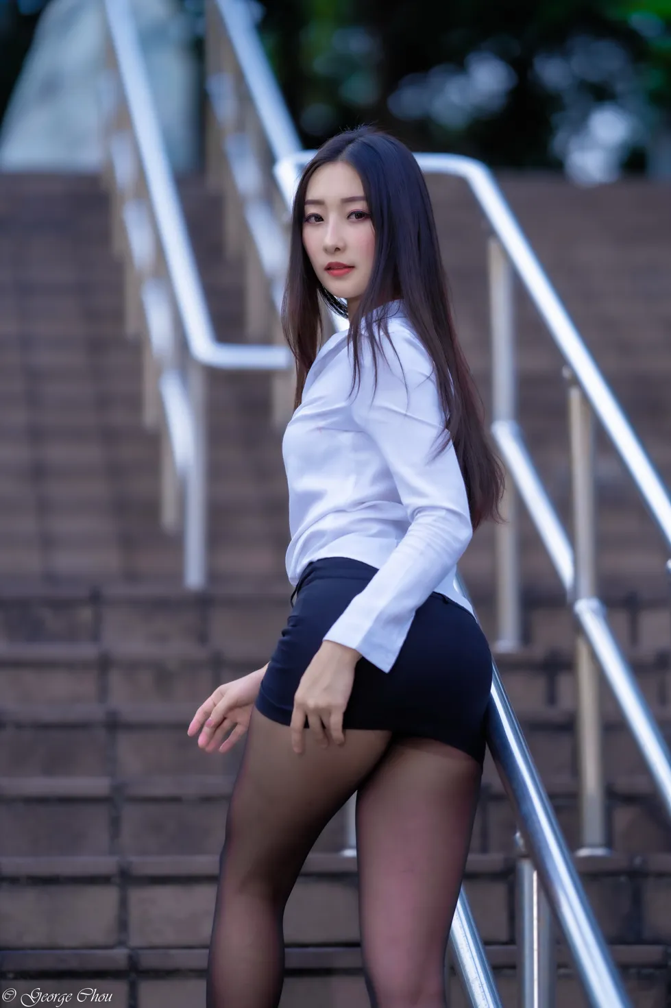 [爱美足] NO.131 吴小葵 OL黑丝高跟美腿 街拍#[39P]-7