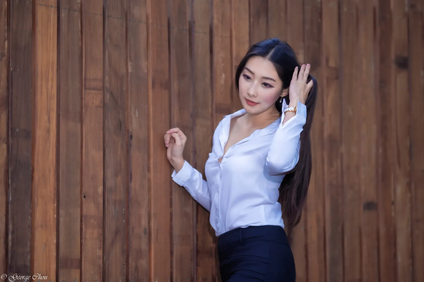 [爱美足] NO.131 吴小葵 OL黑丝高跟美腿 街拍#[39P]-3