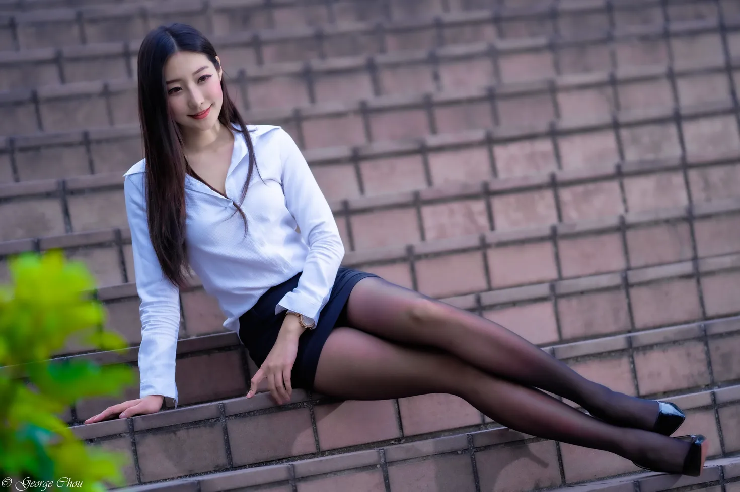 [爱美足] NO.131 吴小葵 OL黑丝高跟美腿 街拍#[39P]-3