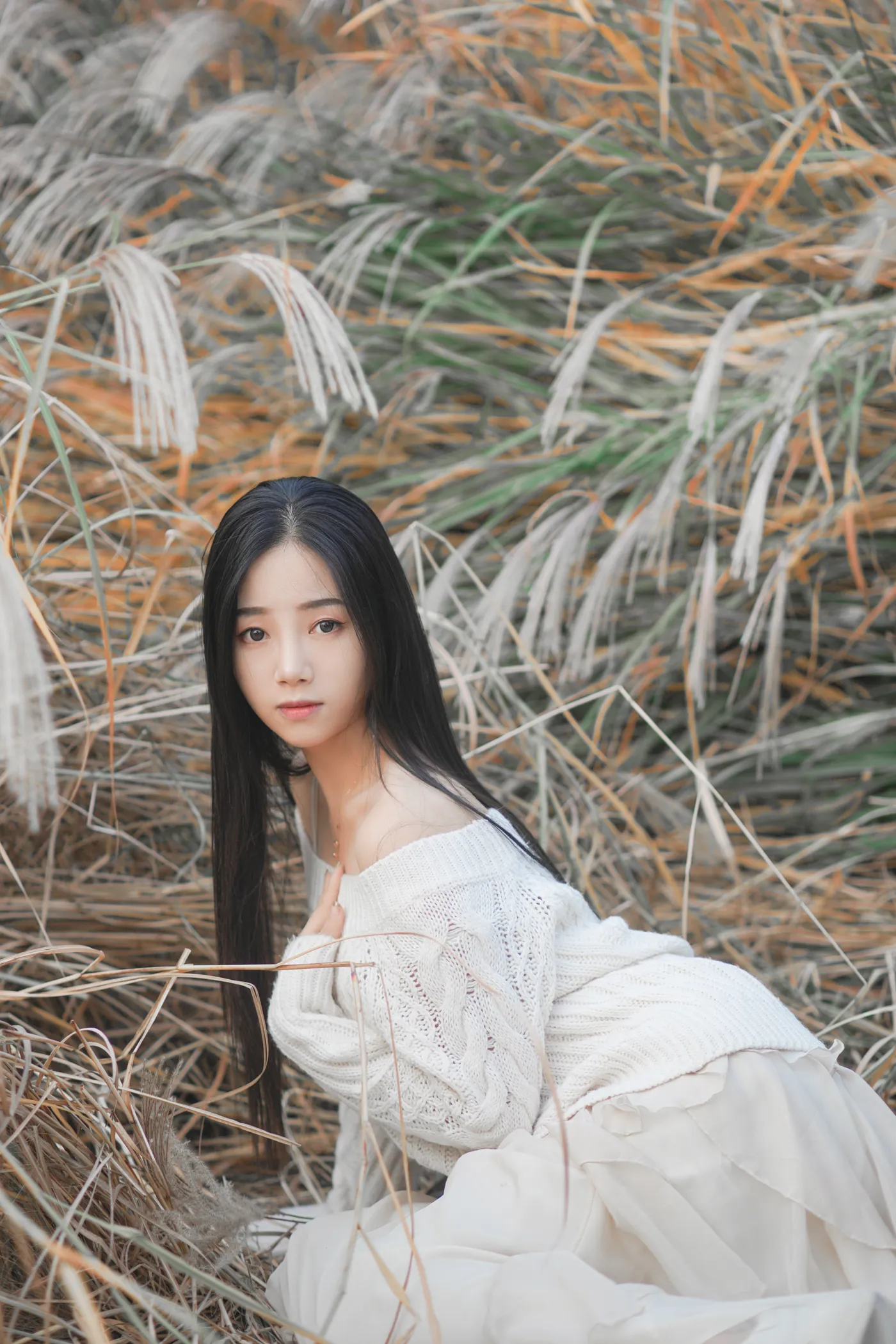 [艺图语] 2022.12.09 Vol.2634 – 藏在芦苇荡中的温柔 兮兮#[26P]-3