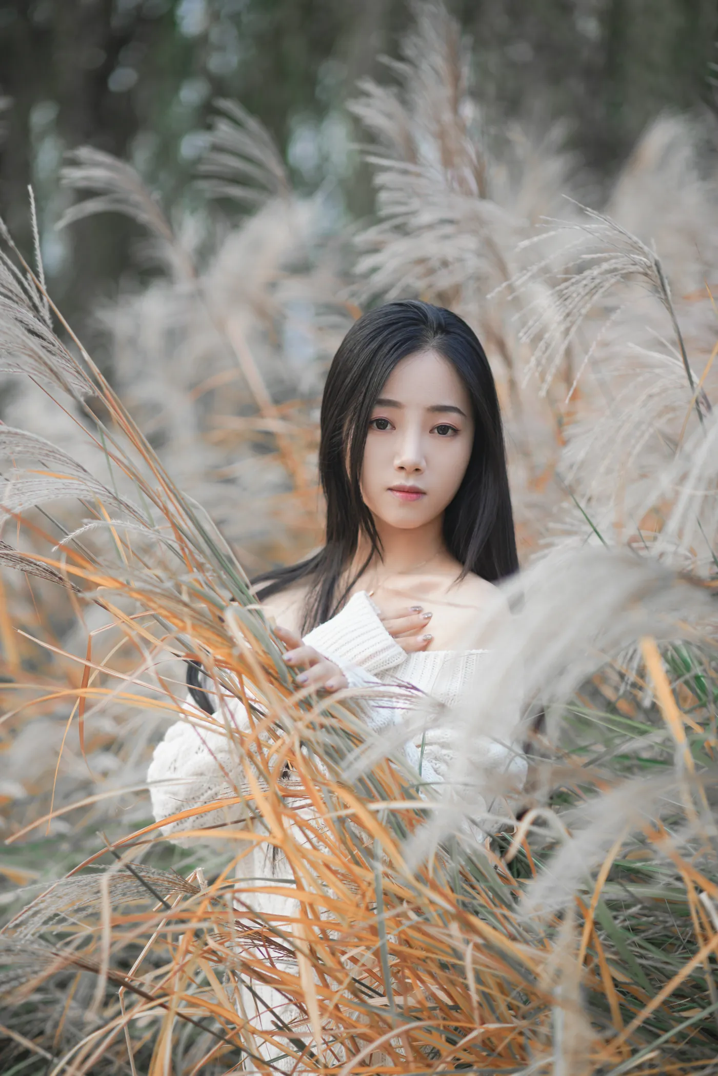 [艺图语] 2022.12.09 Vol.2634 – 藏在芦苇荡中的温柔 兮兮#[26P]-3