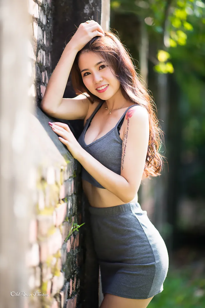 [爱美足] NO.154 Debby Chiu 露肚短裙涼高美腿 街拍#[105P]-9