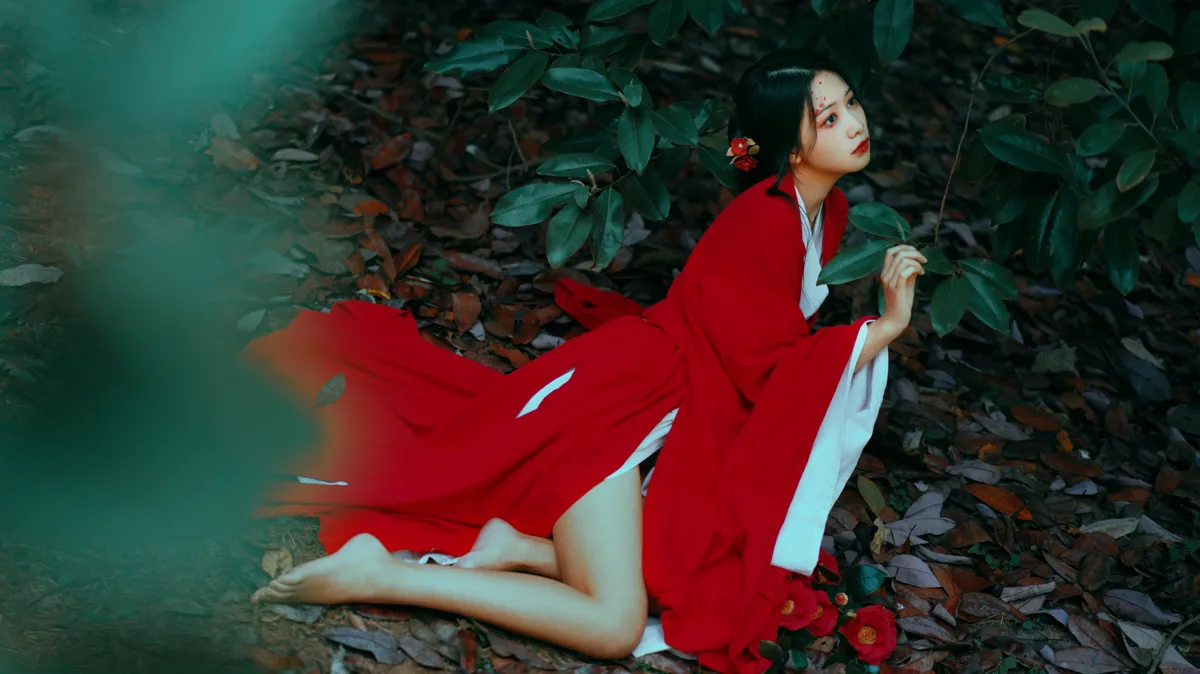 [艺图语] 2022.12.15 Vol.2685 – 山茶花 旺旺小小舒#[22P]-5