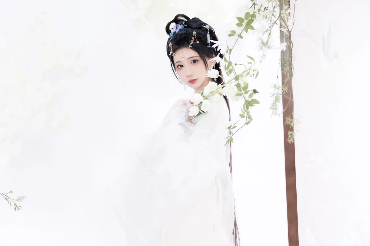 [艺图语] 2023.01.09 Vol.2874 – 梨花白 -绮罗生的小苏苏-#[26P]-1