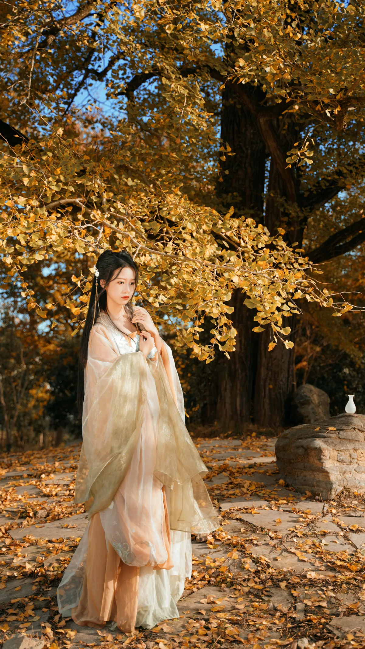 [艺图语] 2022.12.12 Vol.2664 – 银杏树下 旺旺小小舒#[39P]-10