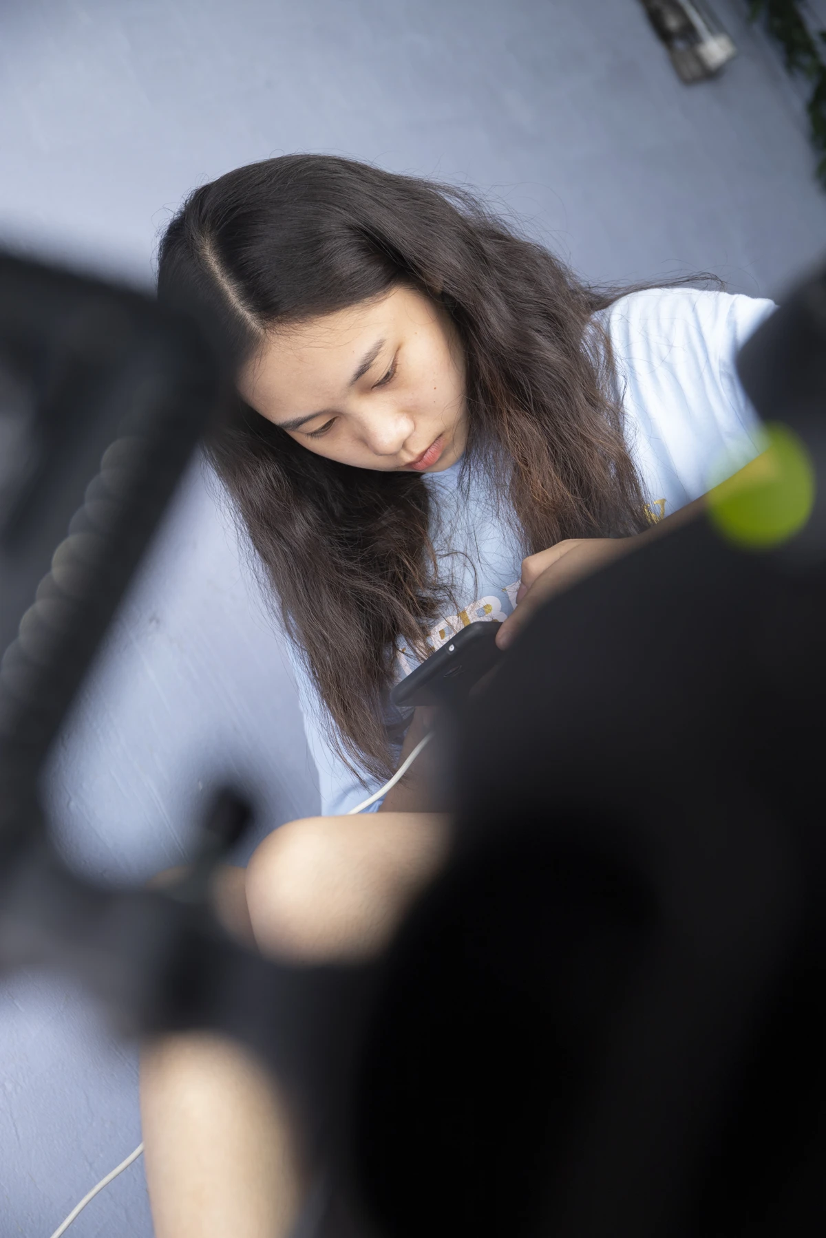 [爱美足] NO.010 模特彭彭办公室秀透明黑丝美脚，各种姿势非常诱惑 南国足艺#[126P]-4