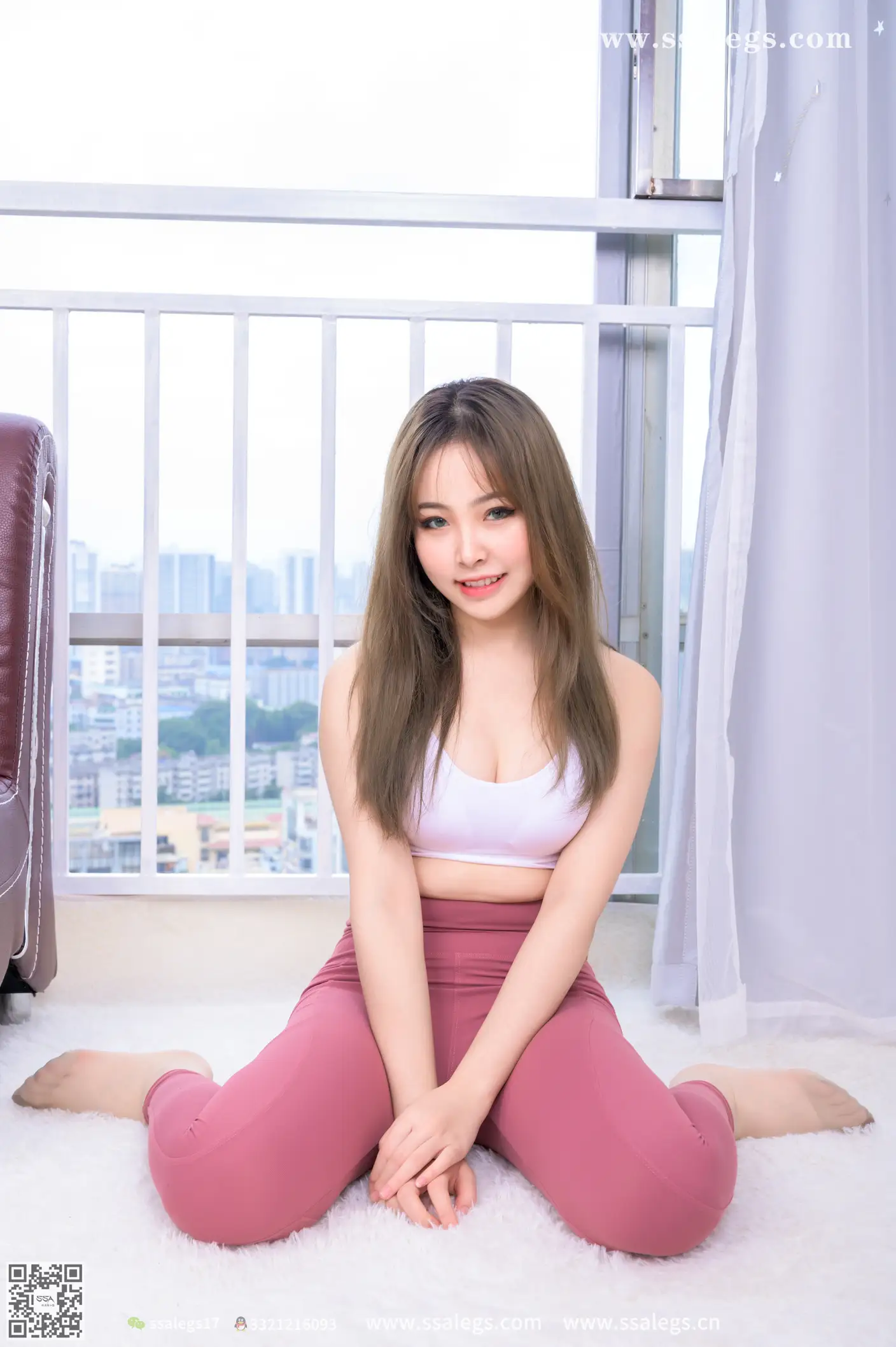 [爱美足] NO.403 蜜桃今天穿丝袜陪你做运动(上) 丝社#[119P]-1
