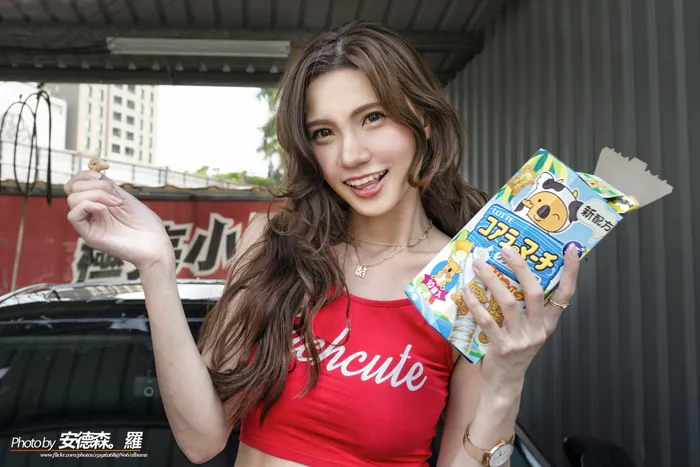 [爱美足] NO.111 蔡译心 洗车趴 高跟美腿外拍 街拍#[44P]-2