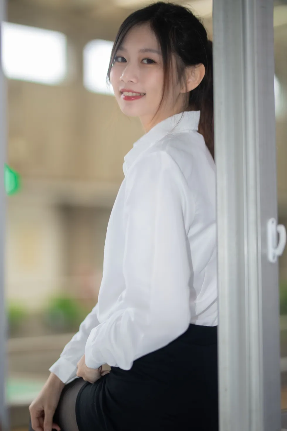 [爱美足] NO.128 Dolly Liu OL黑丝高跟美腿 街拍#[31P]-2