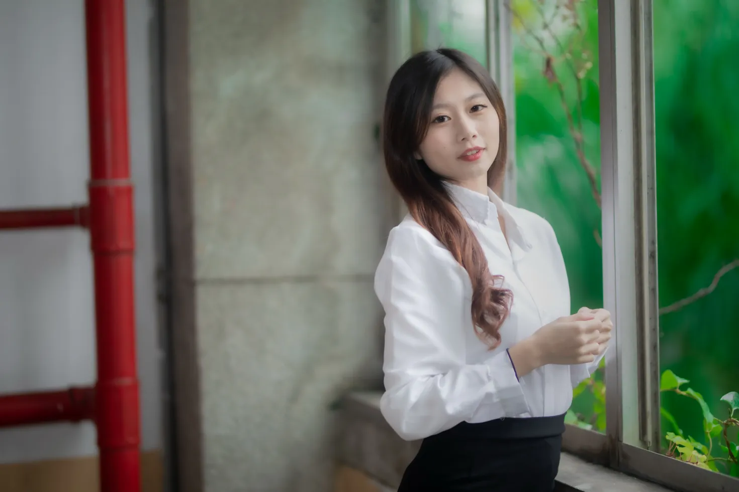 [爱美足] NO.128 Dolly Liu OL黑丝高跟美腿 街拍#[31P]-3