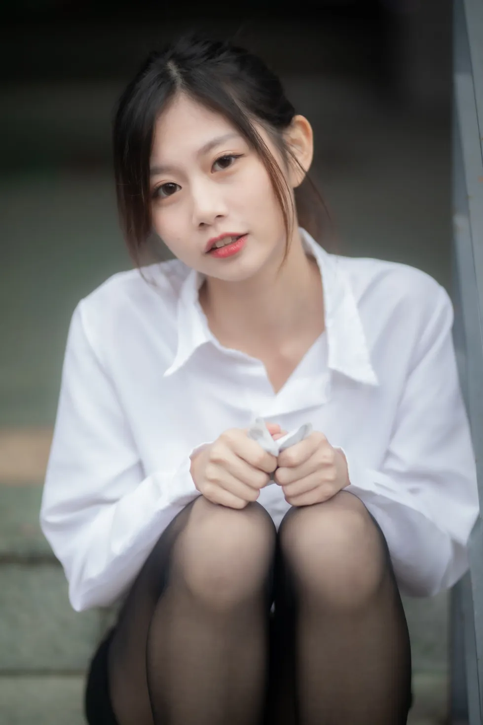 [爱美足] NO.128 Dolly Liu OL黑丝高跟美腿 街拍#[31P]-10